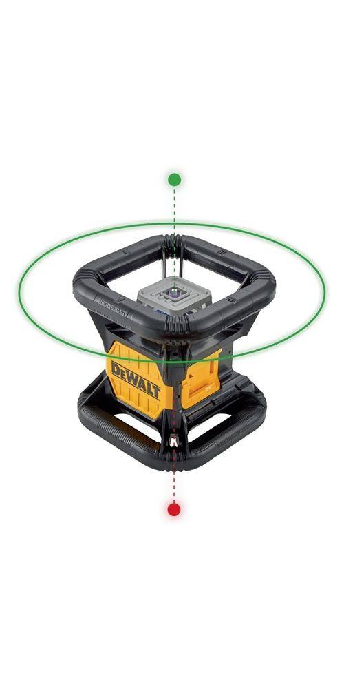 Dewalt DCE079D1G 360degree laser Incl. laser receiver Range (max