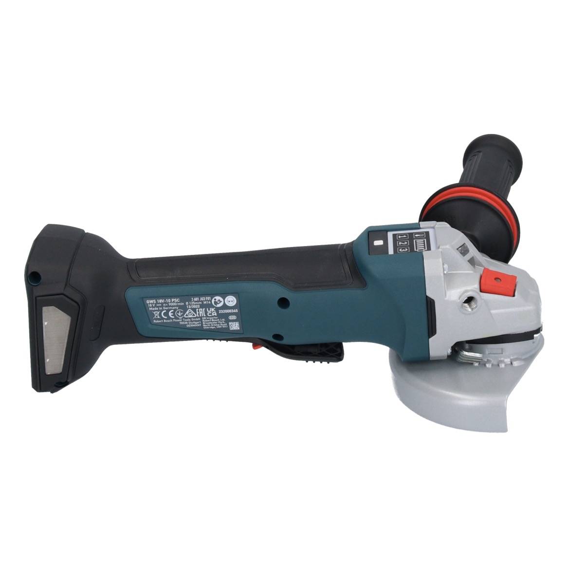 Bosch Professional GWS 18V-10 PSC 06019G3F0B Cordless angle grinder 125 mm w/o battery, w/o charger, incl. case 18 V-4