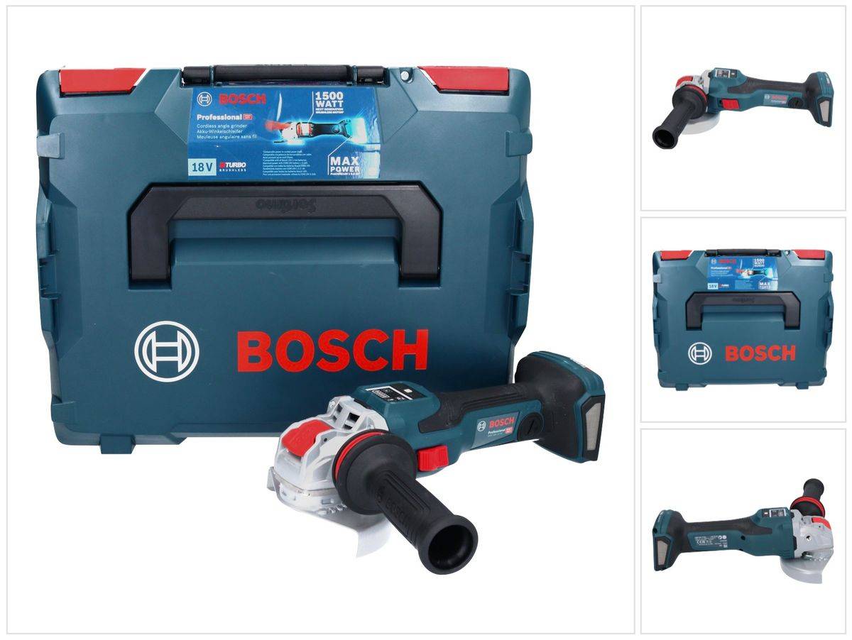 Bosch Professional GWX 18V-15 SC 06019H6500 Cordless angle grinder 125 mm w/o battery, w/o charger, incl. case 18 V-0