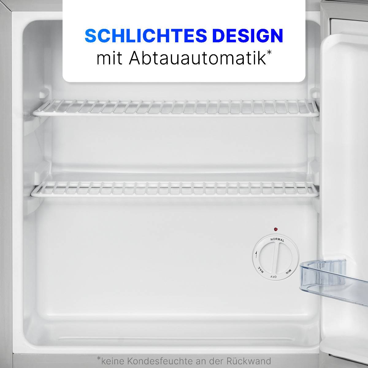 Bomann KB 7346 ix-look Refrigerator EEC: E (A - G) 42 l Free standing appliance Inox finish-2