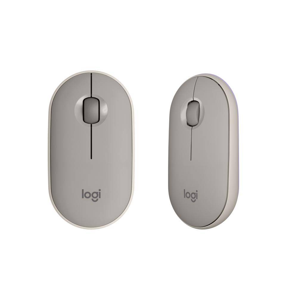 Logitech Pebble M350 Wireless Mouse Wireless Optical Sand 3 Buttons 1000 dpi-1