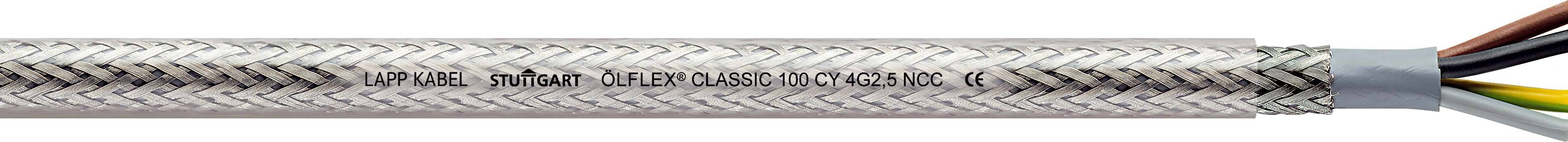 LAPP ÖLFLEX® CLASSIC 100 CY Control lead 3 G 1 mm² Transparent 35221/50 50 m-0