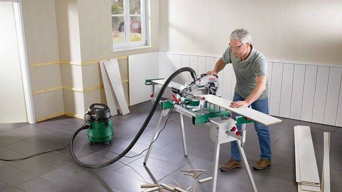 Bosch Home and Garden PTA 2400 Chopsaw support frame-1