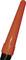 Red, cone-shaped signalling baton with a black base, typically used for safety or traffic purposes.