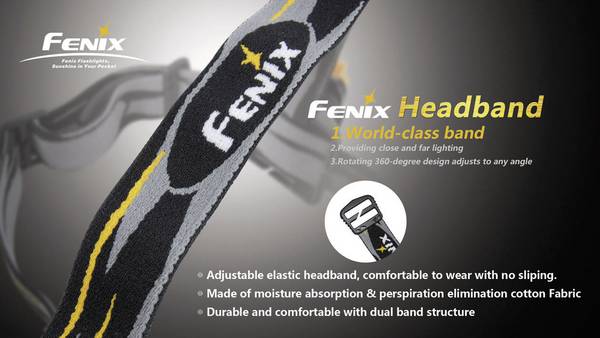 Fenix Light FENHeadband Headband All torch with a Ø 18 - 23 mm