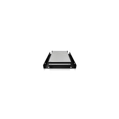 ICY BOX IB-AC643 Einbaurahmen für 2x 2,5" SSD/HDD in einem 3,5" Einschub, Metal 3.5" to 2.5" HDD caddy-3