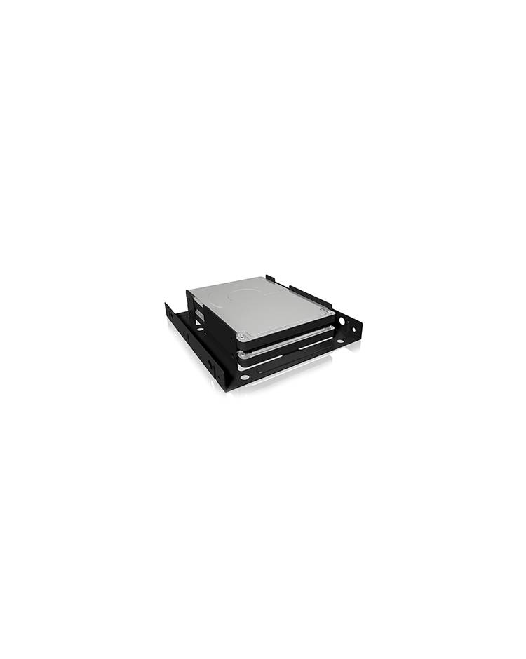 ICY BOX IB-AC643 Einbaurahmen für 2x 2,5" SSD/HDD in einem 3,5" Einschub, Metal 3.5" to 2.5" HDD caddy-4