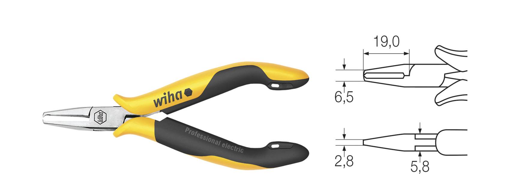 Wiha Z 47 1 04 110mm 26839 ESD End cutting nippers flush-cutting 110 mm-1