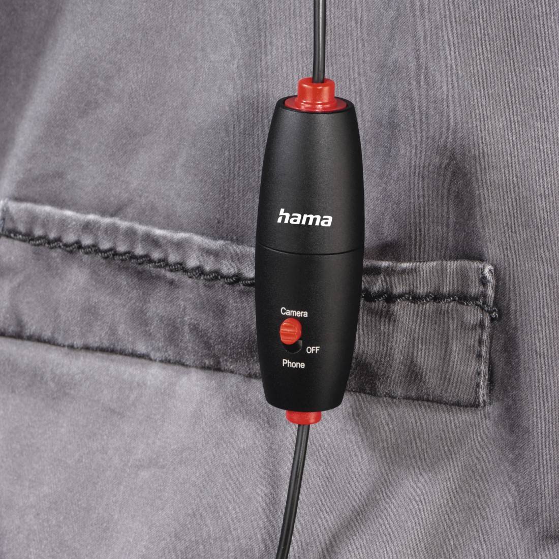 Hama Clip Speech microphone Transfer type (details)Corded incl. clip