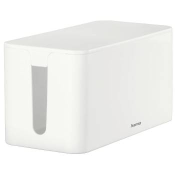 Hama Cable box Plastic White Rigid (L x W x H) 23.5 x 11.8 x 11.5 cm 1 pc(s) 00020661-0