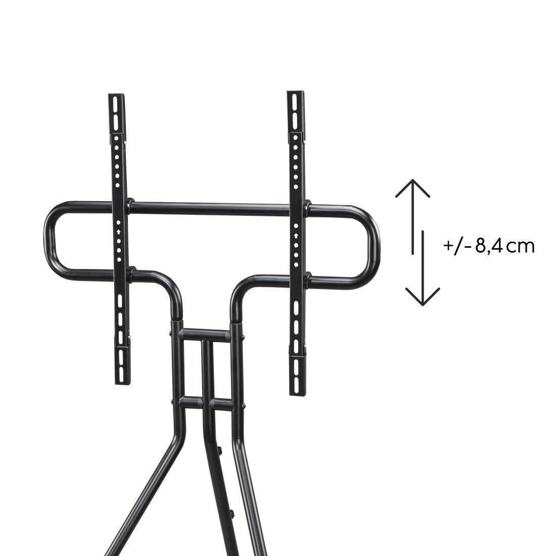 Hama TV base 94,0 cm (37") - 190,5 cm (75") Floor stand, Height-adjustable, Stand-3
