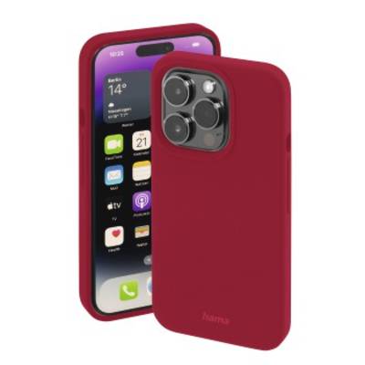 Hama  Cover Apple iPhone 14 Pro Red MagSafe compatibility