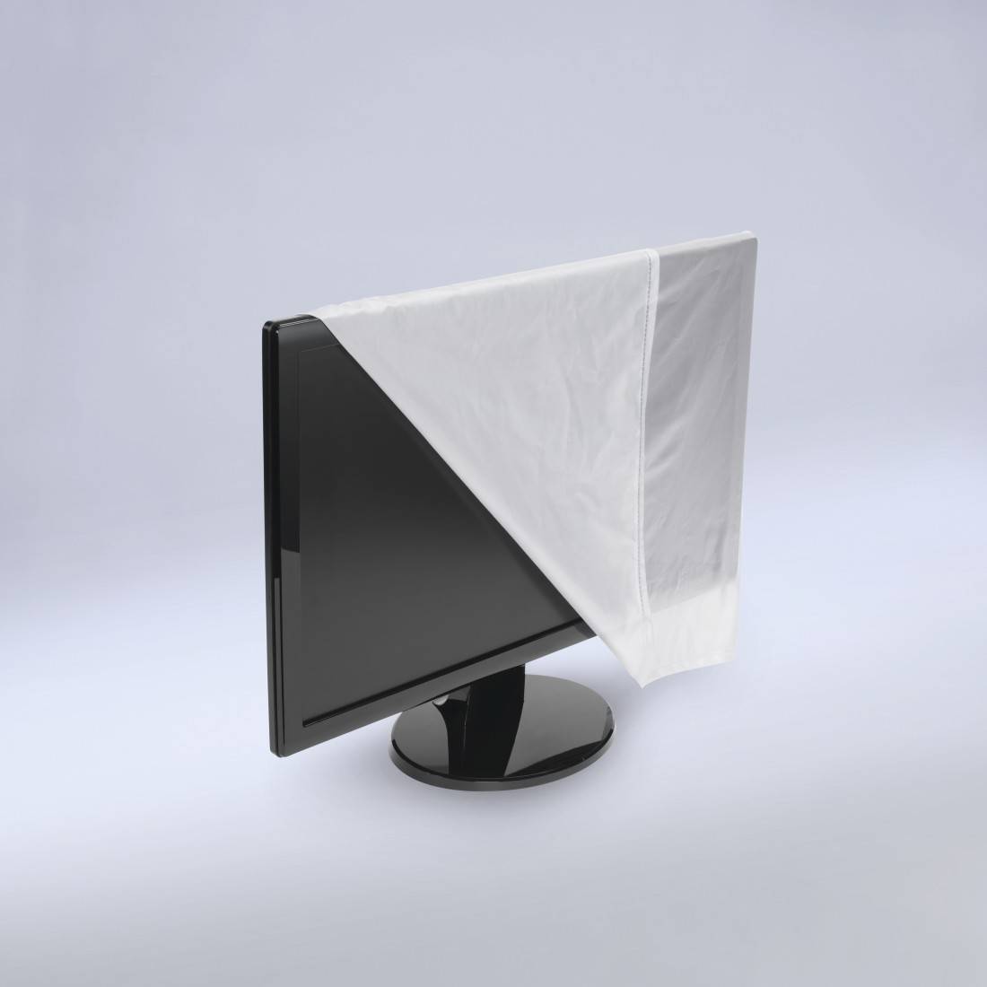 Hama 00113816 Monitor dust cover Transparent (L x W x H) 525 x 75 x 380 mm-1