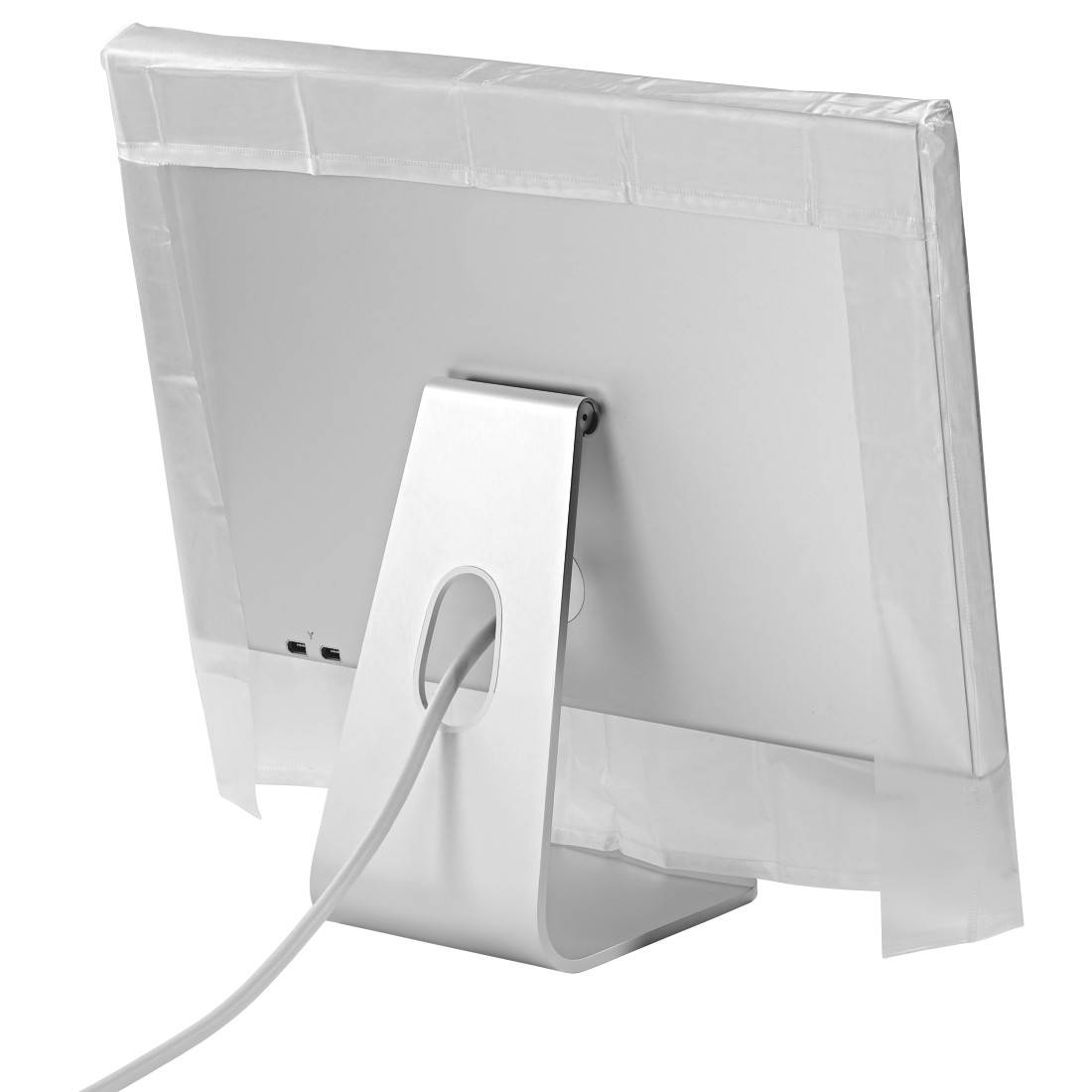 Hama 00113816 Monitor dust cover Transparent (L x W x H) 525 x 75 x 380 mm-2