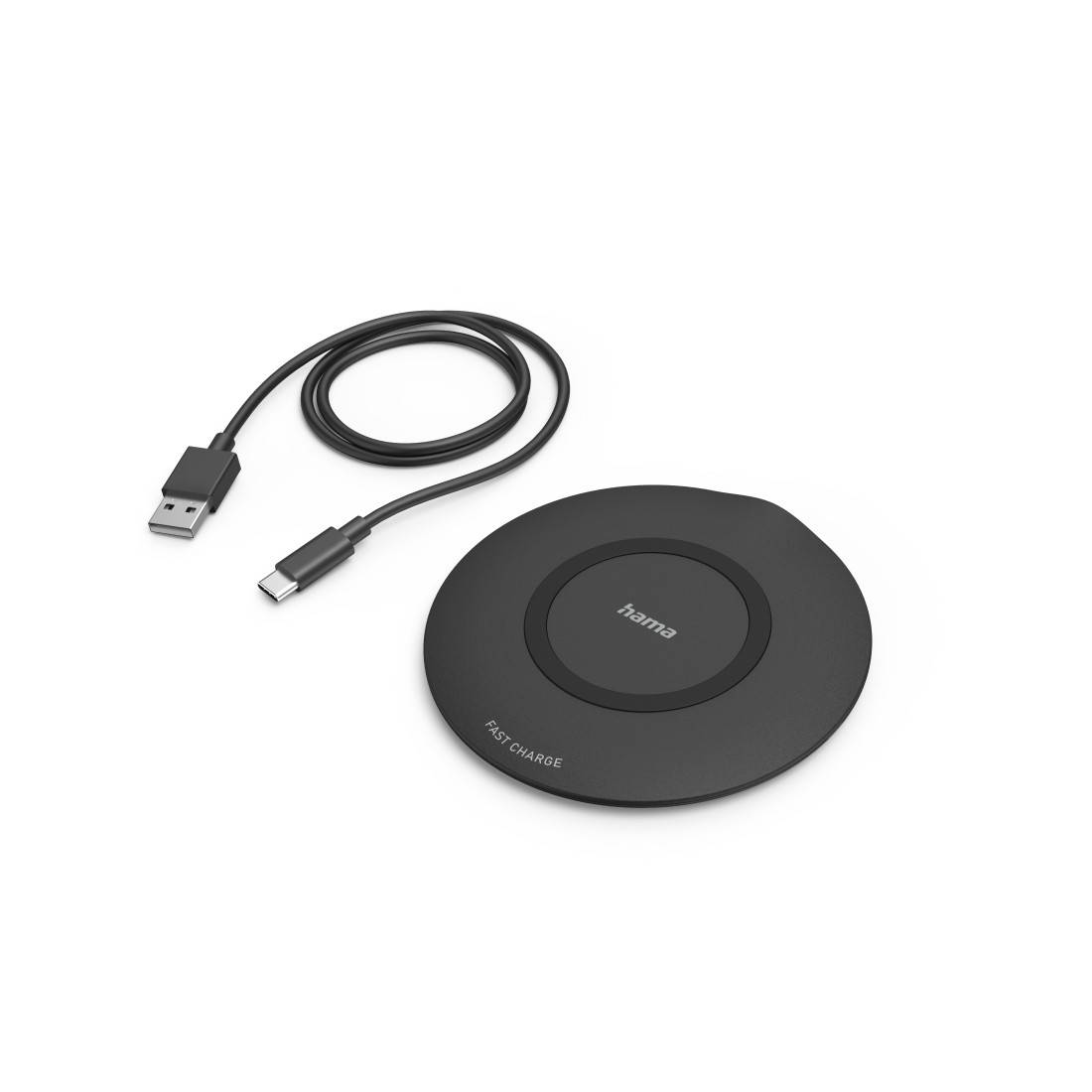 Hama Wireless charger 2500 mA 00201674 Outputs Inductive charging standard Black-1