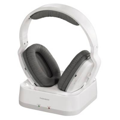 Thomson WHP3311W   Over-ear headphones Cordless (1075099)  White  Volume control