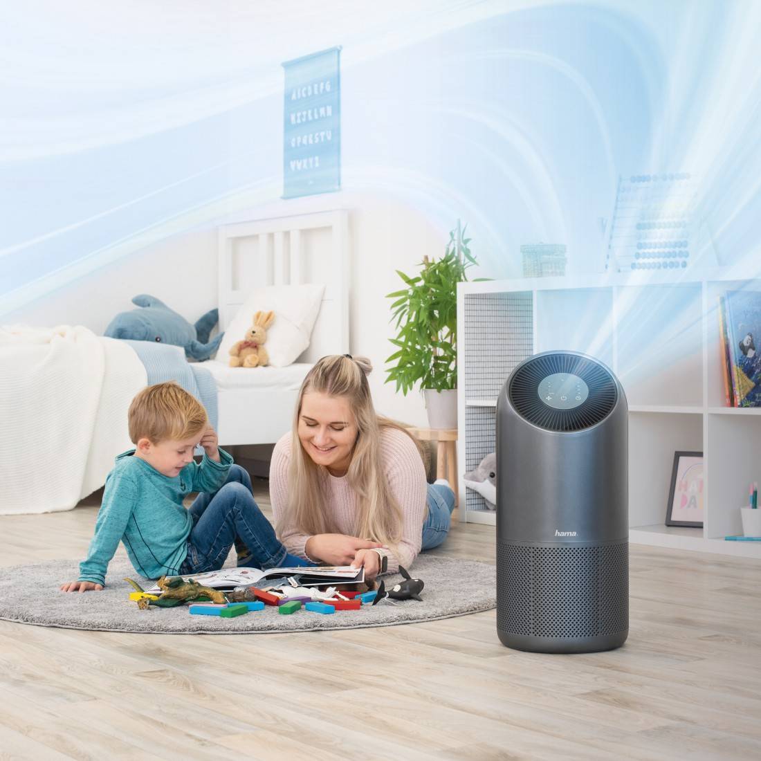 Hama 00186437 Air purifier 21 m² Black-4