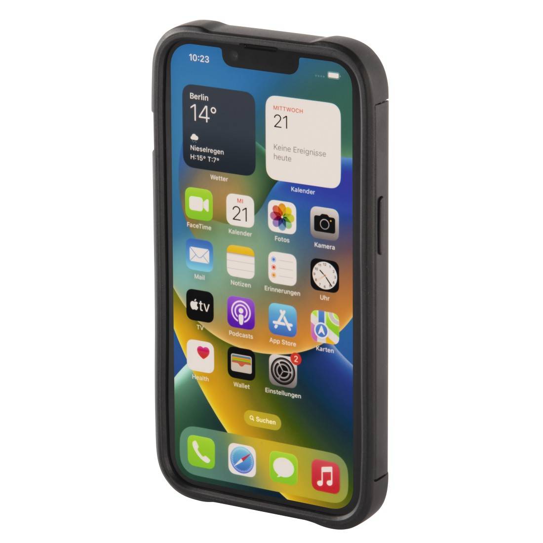 Hama Cover Apple iPhone 14 Transparent, Black 00215507-3