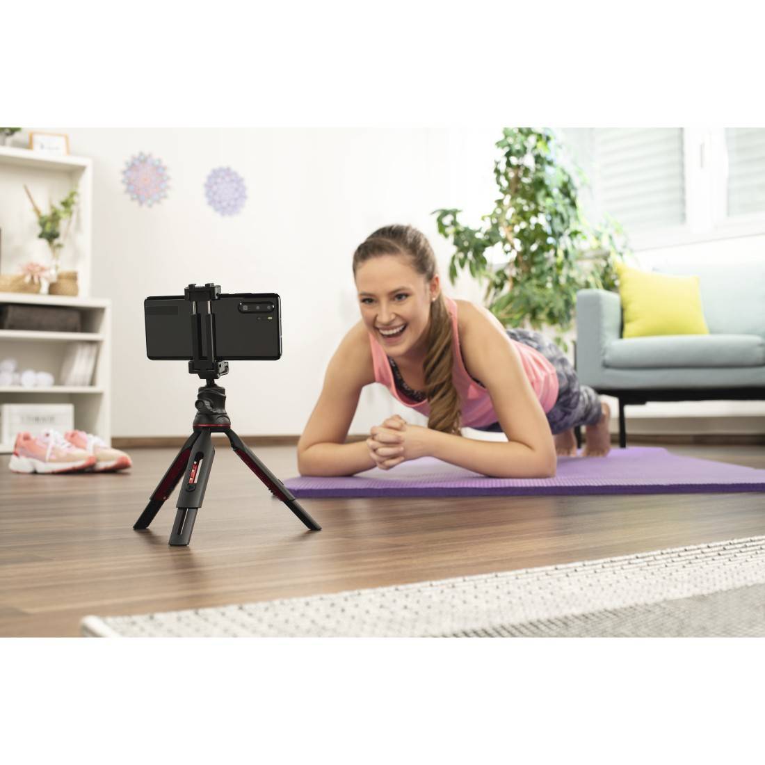 Hama Tripod 1/4" Working height=18 - 21 cm Black-3