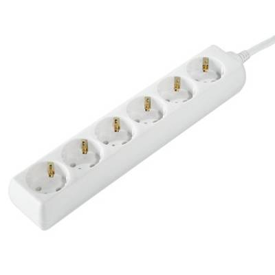 Hama 00030529 Power strip 6x White PG connector 1 pc(s)