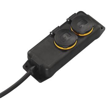 Hama 00137281 Power strip 2x Black PG connector 1 pc(s)-0