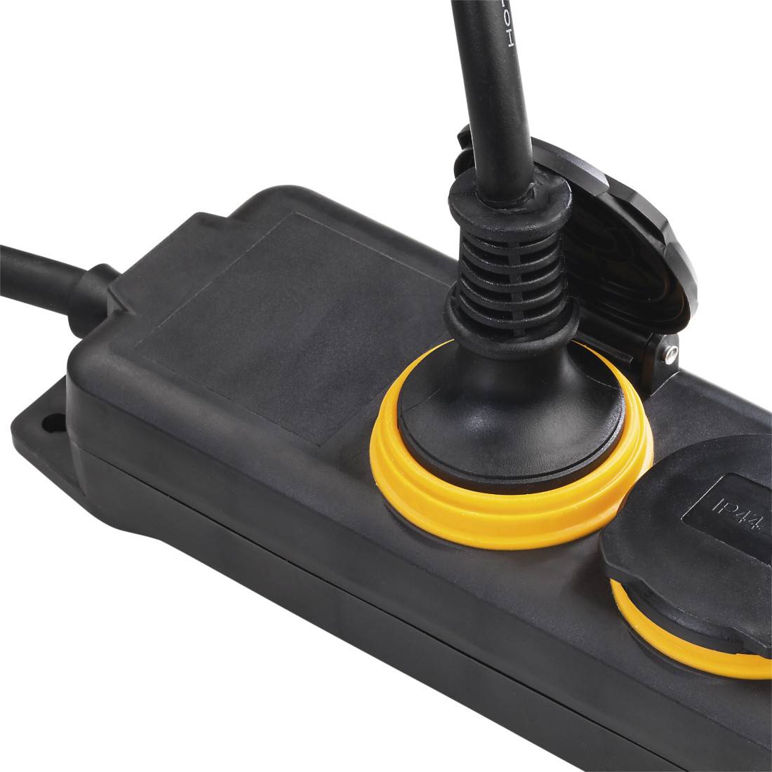 Hama 00137281 Power strip 2x Black PG connector 1 pc(s)-1