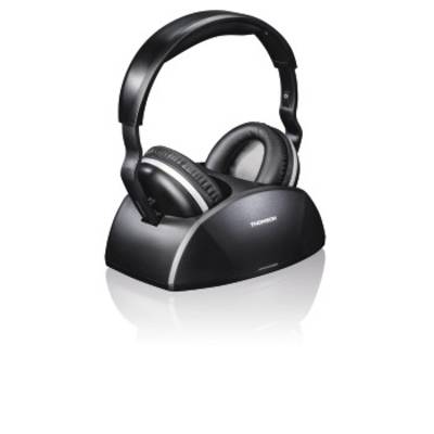 Thomson WHP3321BK TV  Over-ear headphones Cordless (1075099)  Black/silver  Volume control