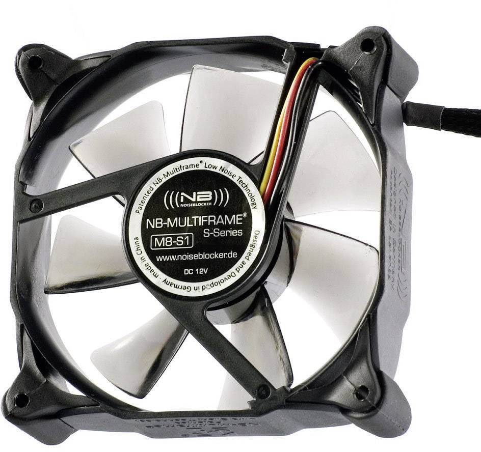Buy NoiseBlocker Multiframe M8-S1 PC fan Black, Grey (transparent