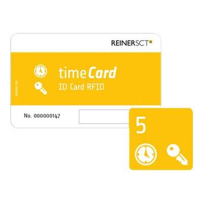 REINER SCT timeCard RFID 5 DES Blank chip cards 