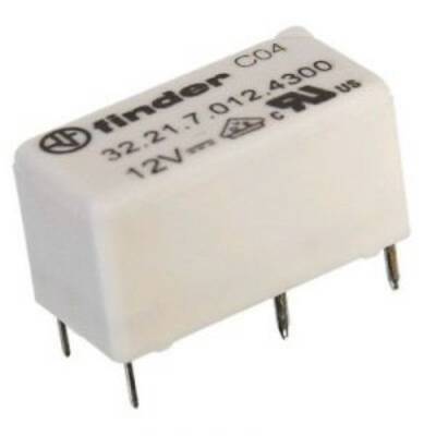 Finder 32.21.7.012.4300 PCB relay 12 V DC 6 A 1 maker 1 pc(s) 