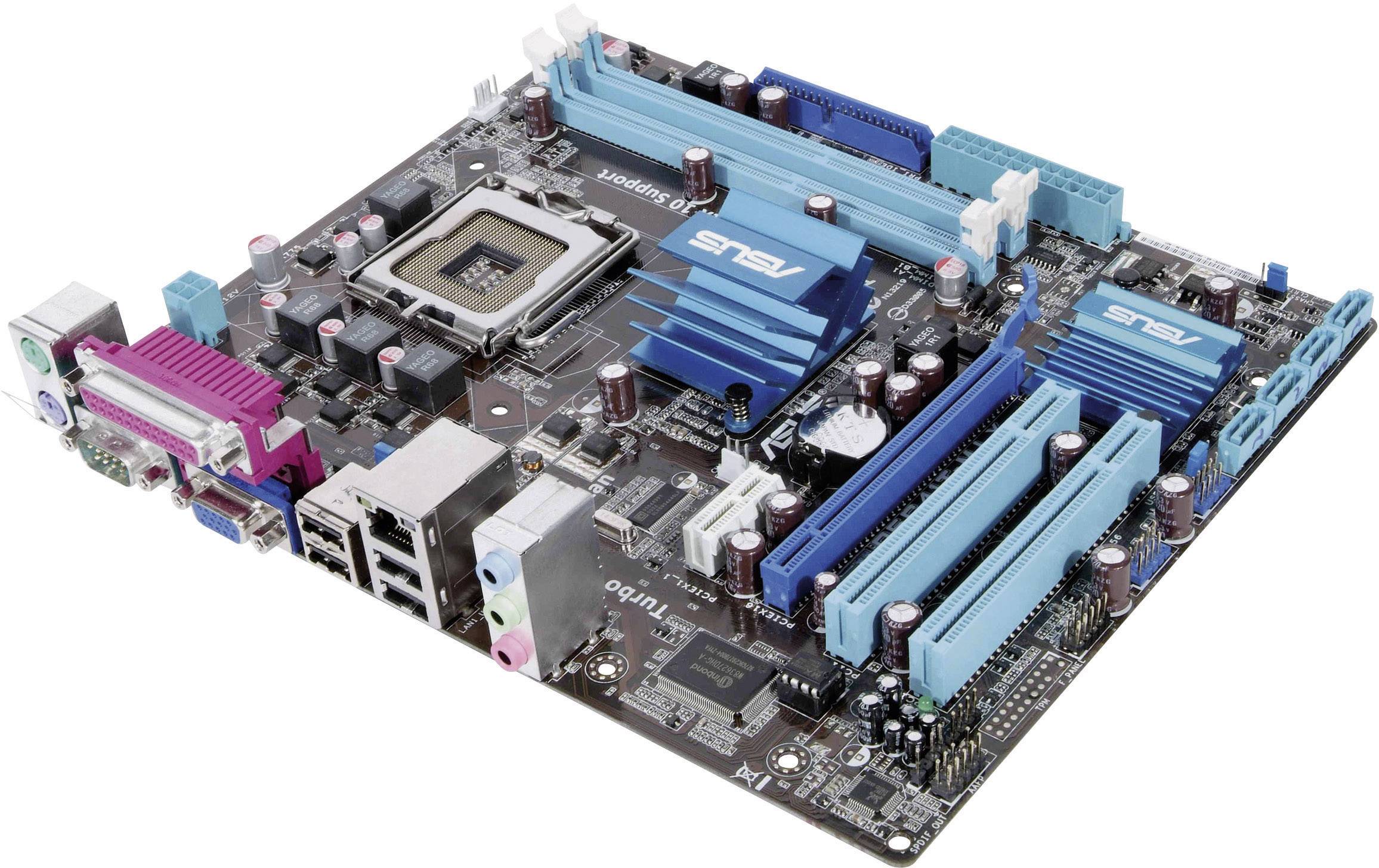 Asus P5G41TM LX Intel® 775 5.1 Channel Audio MicroATX Motherboard