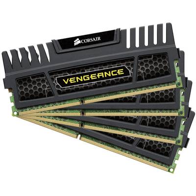 Corsair Vengeance PC RAM kit  DDR3 32 GB 4 x 8 GB Non-ECC 1600 MHz 240-pin DIMM CL10 10-10-27 CMZ32GX3M4X1600C10