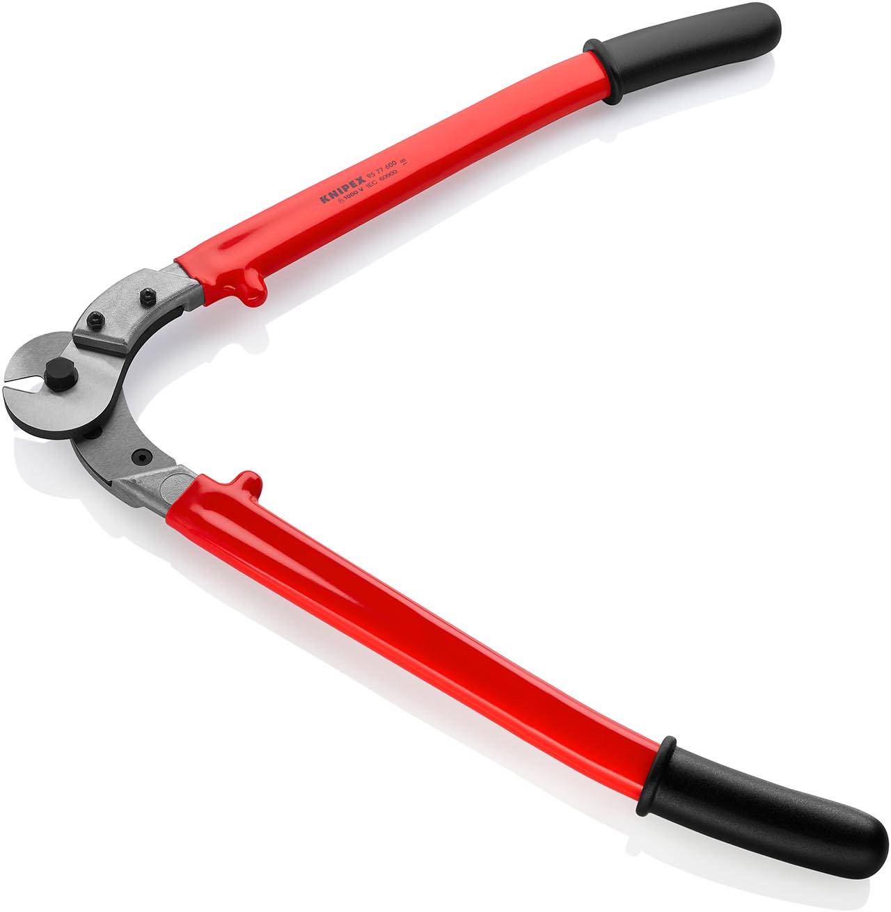 Knipex 95 77 600 95 77 600 Wire rope cutter Suitable for (cable stripping) Single/multi-core aluminium and copper cables-2