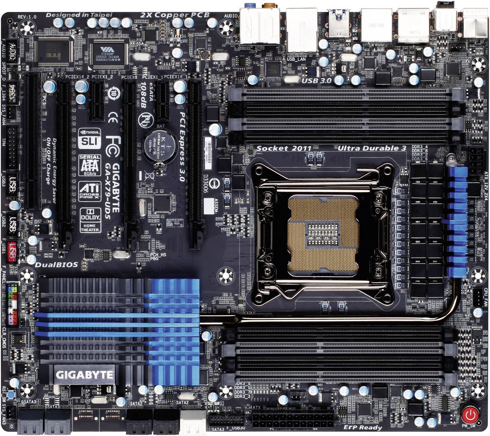 Gigabyte GAX79UD5 Intel® 2011 7.1 HD, Optical S/PDIF Channel Audio