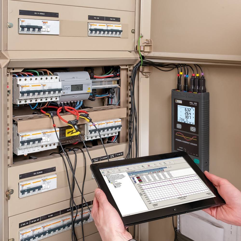 Chauvin Arnoux PEL 103 Network diagnostics 3-phase Data logger-4