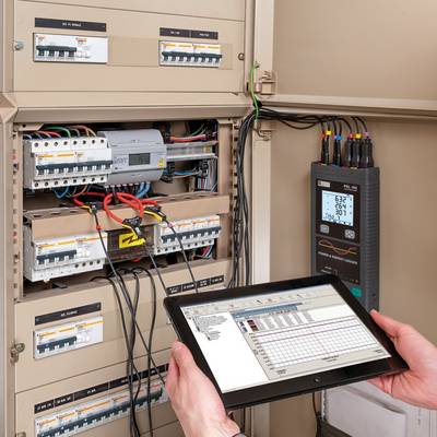 Chauvin Arnoux PEL 103 Mains-analysis device, Mains analyser, P01157153 Calibrated to Manufacturer's standards (no certi-4