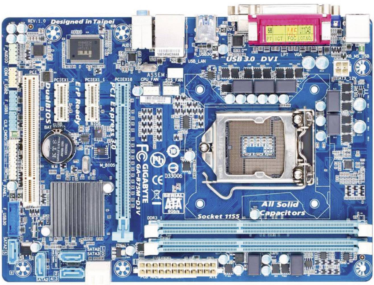 Gigabyte Ga 5m D3v Motherboard Pc Base Intel 1155 Form Factor Micro Atx Motherboard Chipset Intel 5 Conrad Com