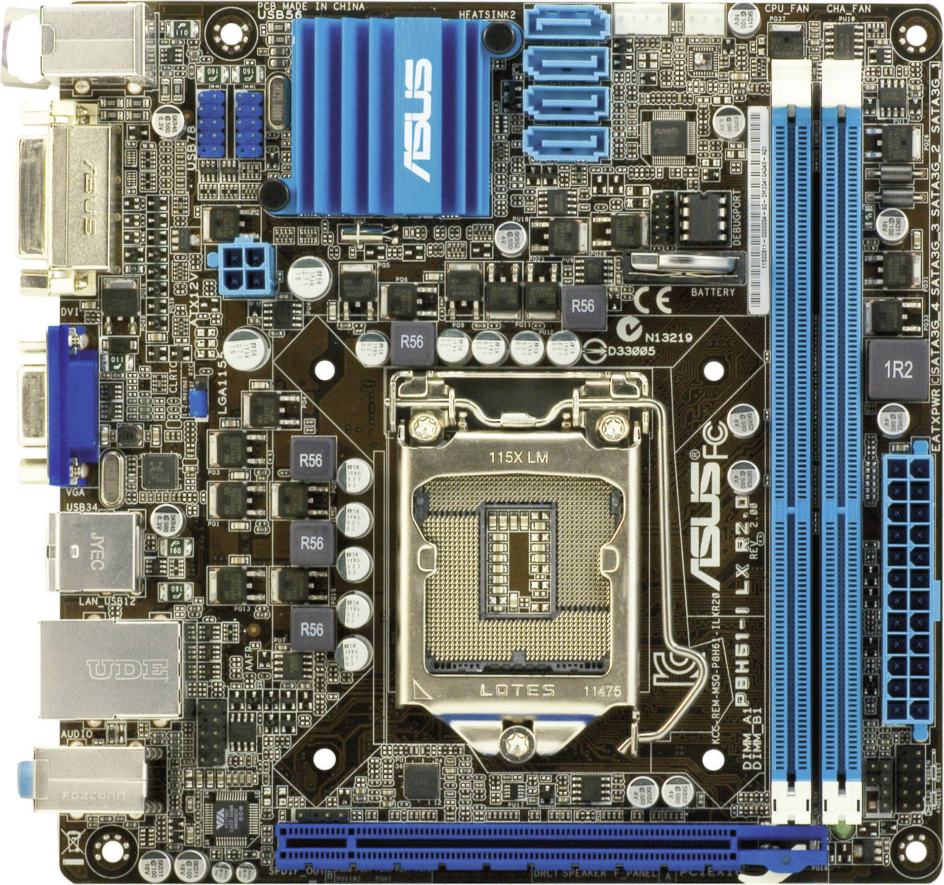 Mb h61 g lga1155. ASUS p8h61-i LX R2.0. ASUS lga1155 p8h61. ASUS LGA 1155 Материнские платы. Материнская плата ASUS p8h61-i.