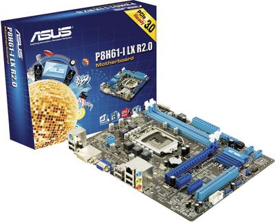 Asus P8H61-I LX R2.0 Motherboard PC base Intel® 1155 Form factor Mini