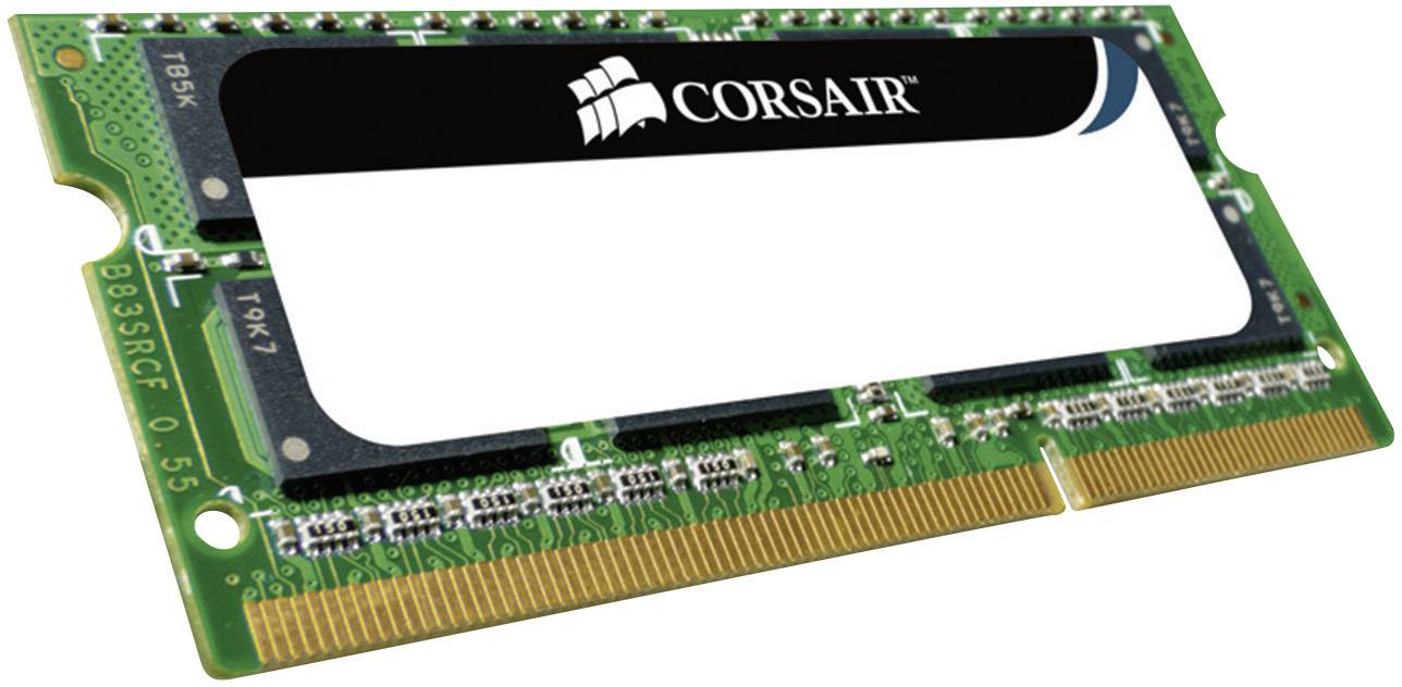 Corsair Value Select Laptop RAM card DDR3 8 GB 1 x 8 GB Non-ECC 1333 MHz 204-pin SO-DIMM CL9 9-9-24 CMSO8GX3M1A1333C9-1