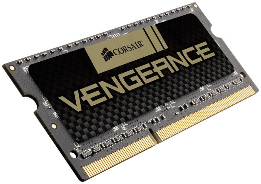 Corsair Vengeance Laptop RAM kit DDR3 16 GB 2 x 8 GB Non-ECC 1600 MHz 204-pin SO-DIMM CL10 10-10-27 CMSX16GX3M2A1600C10-2