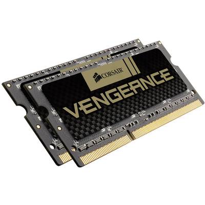 Corsair Vengeance Laptop RAM kit  DDR3 16 GB 2 x 8 GB Non-ECC 1600 MHz 204-pin SO-DIMM CL10 10-10-27 CMSX16GX3M2A1600C10