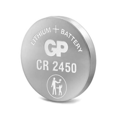 Buy GP Batteries GPCR2450STD916C1 Button cell CR 2450 Lithium 600 mAh 3 V 1  pc(s)