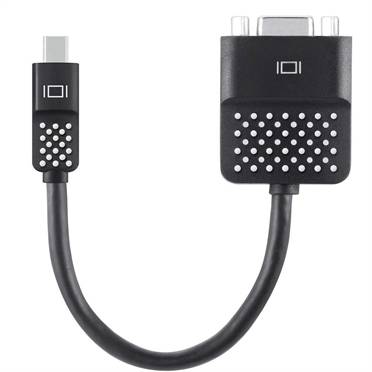 Belkin F2CD028bt DisplayPort / VGA Adapter [1x Mini DisplayPort plug - 1x VGA socket] Black 10.00 cm-2