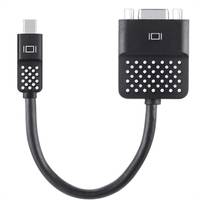 Belkin F2CD028bt DisplayPort / VGA Adapter [1x Mini DisplayPort plug - 1x VGA socket] Black 10.00 cm-4