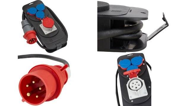 Brennenstuhl CEE power distributor 1151600020 1151600020 400 V-4