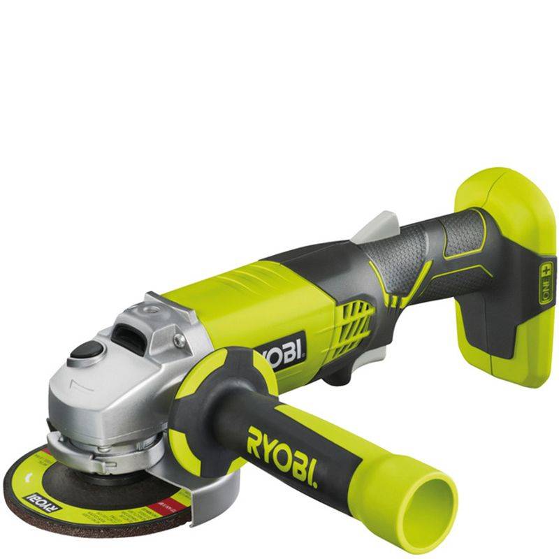 Cordless angle grinder 115 mm w/o battery 18 V Ryobi R18AG-0 One+ 5133001903-1