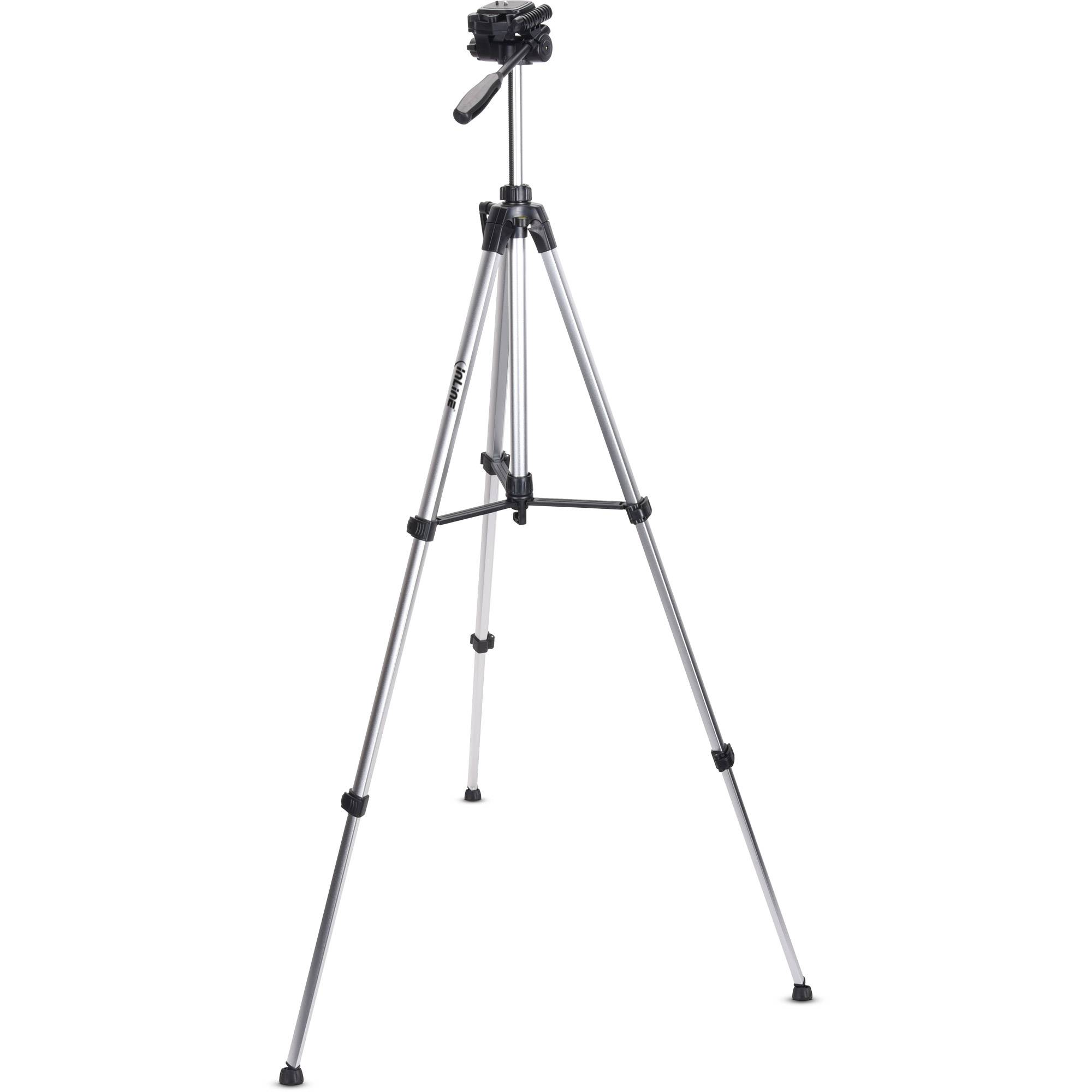 inLine Mini 1/4" Working height=65 - 173 cm Silver incl. crank, Level, incl. bag-0