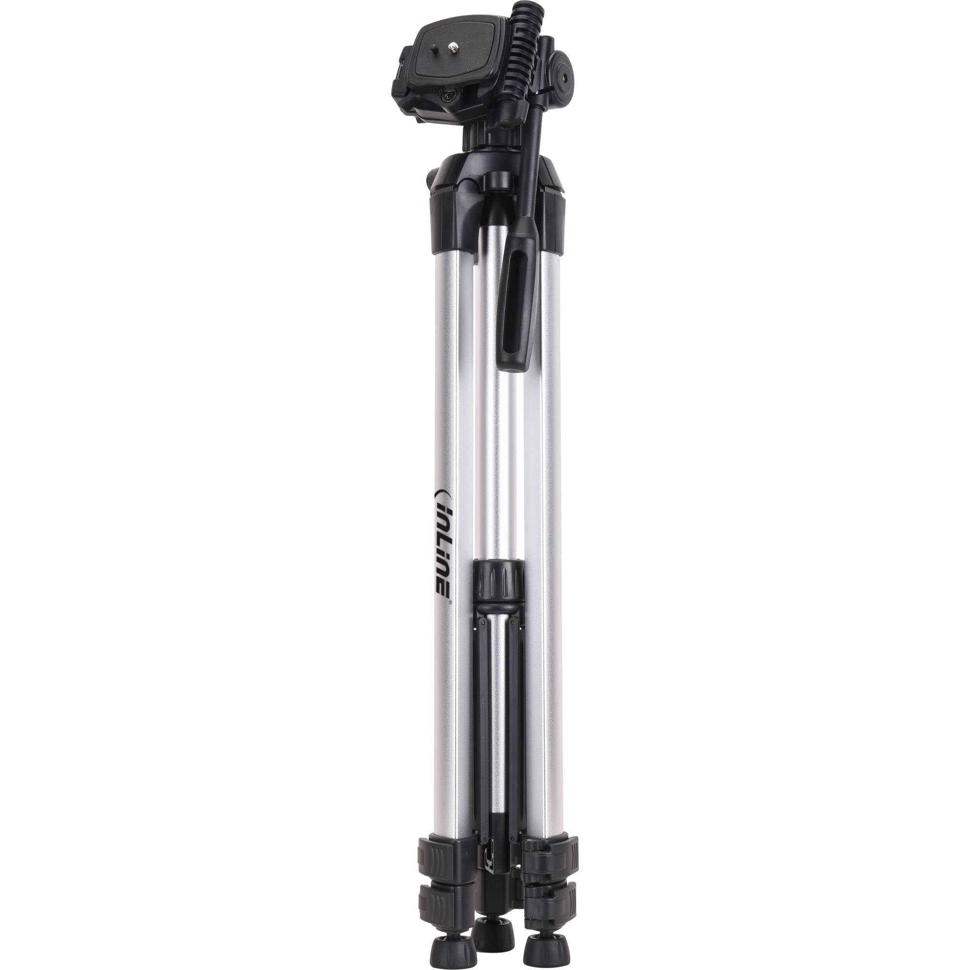 inLine Mini 1/4" Working height=65 - 173 cm Silver incl. crank, Level, incl. bag-1