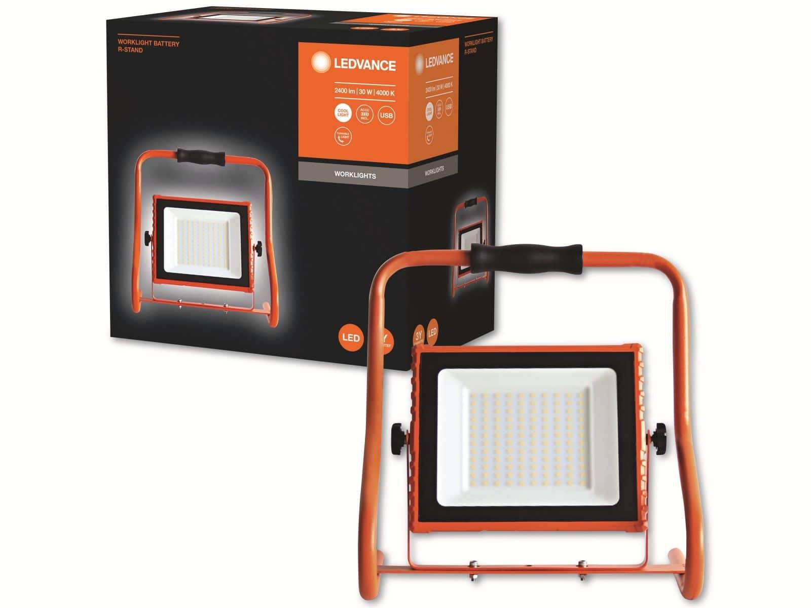 Symbol image for LEDVANCE WORKLIGHTS BATTERY 30W LED industrial light 30 W 2400 lm Cool white 4058075576513